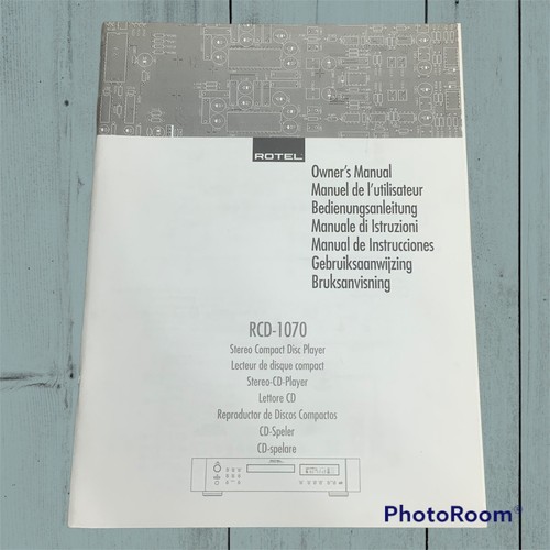 Rotel rcd 1070 player - rotel, rcd-1070