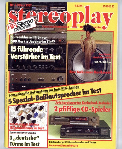 Stereoplay 1987 philips cd - stereoplay, 1987-3